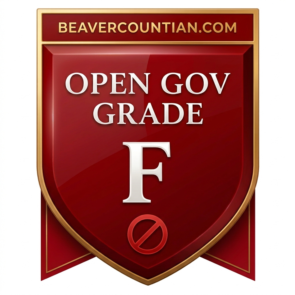 Patterson Heights Borough Open Government Grade: F (58 out of 100)